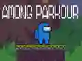 Gêm Ymhlith Parkour ar-lein Gêm Ymhlith Parkour ar-lein