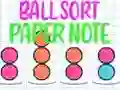 Gêm Trefni Ball: Nodyn Papur ar-lein Gêm Trefni Ball: Nodyn Papur ar-lein