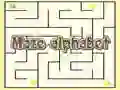 Gêm Labyrinth Yr Wyddor ar-lein Gêm Labyrinth Yr Wyddor ar-lein