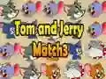 Gêm Tom a Jerry Match3 ar-lein