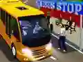 Gêm Gyrrwr Minibus Dinas ar-lein