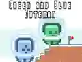 Gêm Gŵr Gwyrdd ac Blue ar-lein