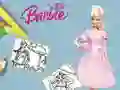 Gêm Llyfr lliwio Barbie ar-lein