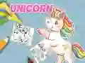 Gêm Llyfr Pictiwraig Uncorn ar-lein