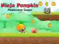 Gêm Gêm Llwyfan Ninja Pwmpen ar-lein