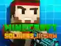 Gêm Pecyn Gêm Milwr Minecraft ar-lein