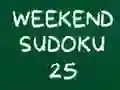 Gêm Sudoku penwythnos 25 ar-lein Gêm Sudoku penwythnos 25 ar-lein