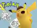 Gêm Gêm Llyfr Lliwio Pokémon ar-lein Gêm Gêm Llyfr Lliwio Pokémon ar-lein