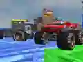 Gêm Gêm Simwleiddio Stunt Truck Monsters ar-lein Gêm Gêm Simwleiddio Stunt Truck Monsters ar-lein