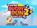 Gêm Super Buddy Run 2 Dinas Gwallgof ar-lein Gêm Super Buddy Run 2 Dinas Gwallgof ar-lein