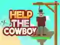 Gêm Help dros y cowboi ar-lein