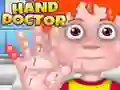 Gêm Meddyg Dwylo ar-lein
