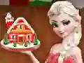 Gêm Cacen Tŷ Gingerbread Nadolig ar-lein Gêm Cacen Tŷ Gingerbread Nadolig ar-lein