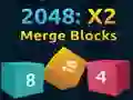 Gêm 2048: Cydfoddi blociau X2 ar-lein Gêm 2048: Cydfoddi blociau X2 ar-lein