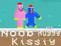 Gêm Noob Cwtch Cusan ar-lein Gêm Noob Cwtch Cusan ar-lein