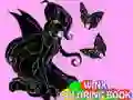 Gêm Llyfr lliwio Winx ar-lein Gêm Llyfr lliwio Winx ar-lein