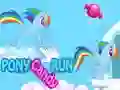 Gêm Rhedeg Candy Pony ar-lein