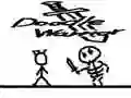 Gêm Rhyfelwr Doddle 2D ar-lein Gêm Rhyfelwr Doddle 2D ar-lein