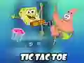 Gêm SpongeBob Tic Tac Toe ar-lein