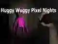 Gêm Huggy Wuggy Nosweithiau Pixel ar-lein