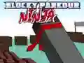 Gêm Ninja Parcwr Bloc ar-lein Gêm Ninja Parcwr Bloc ar-lein