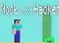 Gêm Noob yn erbyn Hacker ar-lein Gêm Noob yn erbyn Hacker ar-lein