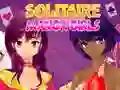 Gêm Solitaire Merched Manga ar-lein