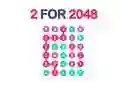 Gêm 2 ar gyfer 2048 ar-lein