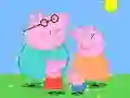 Gêm Peppa Pig: Sêr Cudd ar-lein Gêm Peppa Pig: Sêr Cudd ar-lein