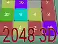 Gêm 2048 3D ar-lein Gêm 2048 3D ar-lein