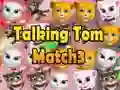 GĂȘm Talking Tom Match 3 ar-lein GĂȘm Talking Tom Match 3 ar-lein