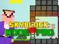 Gêm Noob yn erbyn Pro Skyblock ar-lein