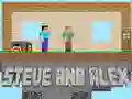 Gêm Steve a Alex ar-lein Gêm Steve a Alex ar-lein