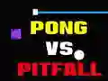 GĂȘm Pong yn erbyn Pitfall ar-lein GĂȘm Pong yn erbyn Pitfall ar-lein