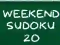 Gêm Sudoku Penwythnos 20 ar-lein