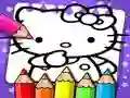 Gêm Llyfr lliwio Hello Kitty ar-lein Gêm Llyfr lliwio Hello Kitty ar-lein