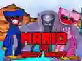 Gêm Mario yn erbyn Huggy Wuggy ar-lein