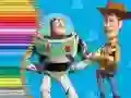 Gêm Llyfr lliwio ar gyfer Toy Story ar-lein Gêm Llyfr lliwio ar gyfer Toy Story ar-lein
