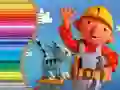 Gêm Llyfr lliwio dros Bob y Builder ar-lein