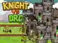 Gêm Marchog yn erbyn Orc ar-lein Gêm Marchog yn erbyn Orc ar-lein