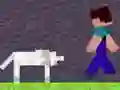 Gêm Steve a Blaidd ar-lein Gêm Steve a Blaidd ar-lein