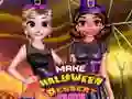 Gêm Gwnewch Dysgl Pwdin Halloween ar-lein