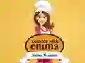 Gêm Coginio gyda Emma: Tiramisu Eidalaidd ar-lein