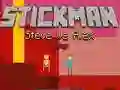 Gêm Stickman Steve yn erbyn Alex Nether ar-lein Gêm Stickman Steve yn erbyn Alex Nether ar-lein