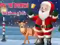 Gêm Canfod y gwahaniaethau Nadolig Santa ar-lein