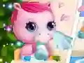 Gêm Nadolig Chwiorydd Pônï ar-lein