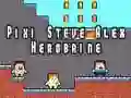 Gêm Pixi Steve Alex Herobrine ar-lein