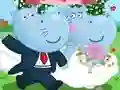 Gêm Party Priodas Hippo ar-lein Gêm Party Priodas Hippo ar-lein