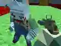 Gêm Rhyfel Gwn Bloc Zombie ar-lein Gêm Rhyfel Gwn Bloc Zombie ar-lein