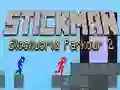 Gêm Stickman Blockworld Parkour 2 ar-lein Gêm Stickman Blockworld Parkour 2 ar-lein